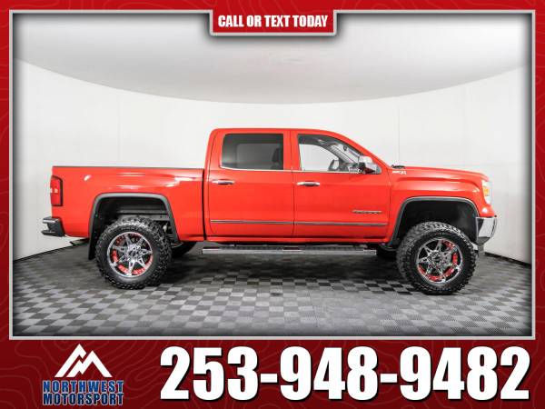 Lifted 2015 GMC Sierra 1500 SLT Z71 4x4 - - by for sale in PUYALLUP, WA – photo 4