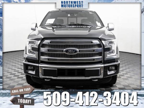 2015 *Ford F-150* Platinum FX4 4x4 - cars & trucks - by dealer -... for sale in Pasco, WA – photo 9