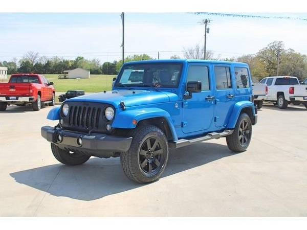 2014 Jeep Wrangler SUV Unlimited Sahara - - by dealer for sale in Chandler, OK – photo 6