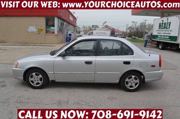 2002*HYUNDAI* *ACCENT GL* GAS SAVER CD GOOD TIRES 395948 for sale in CRESTWOOD, IL – photo 2