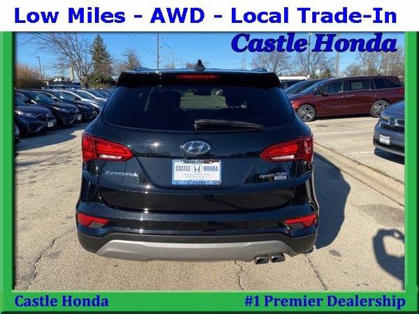 2018 Hyundai Santa Fe Sport suv Twilight Black - cars & trucks - by... for sale in Morton Grove, IL – photo 4