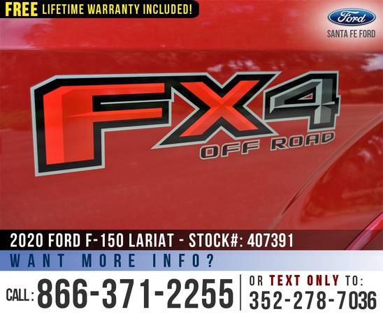 2020 Ford F150 Lariat 4WD *** SAVE Over $6,000 off MSRP! *** - cars... for sale in Alachua, AL – photo 21
