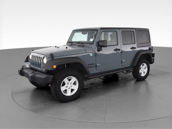 2015 Jeep Wrangler Unlimited Sport S SUV 4D suv Gray - FINANCE... for sale in Seffner, FL – photo 3