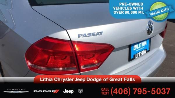 2014 Volkswagen Passat 4dr Sdn 1 8T Auto Wolfsburg Ed PZEV - cars & for sale in Great Falls, MT – photo 12