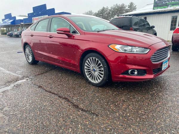2014 Ford Fusion Titanium 4dr Sedan - cars & trucks - by dealer -... for sale in St Francis, MN – photo 4
