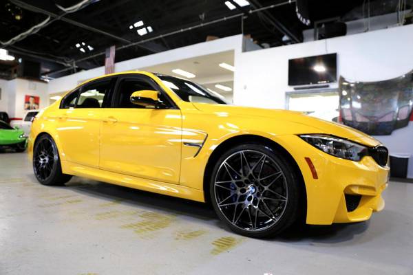 2018 BMW M3 Competition Package Individual Color Speed Yellow for sale in STATEN ISLAND, NY – photo 6