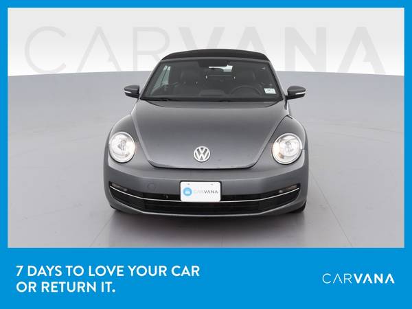 2013 VW Volkswagen Beetle TDI Convertible 2D Convertible Gray for sale in Champlin, MN – photo 13