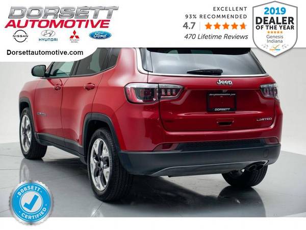 2019 Jeep Compass hatchback Redline Pearlcoat - cars & trucks - by... for sale in Terre Haute, IN – photo 6