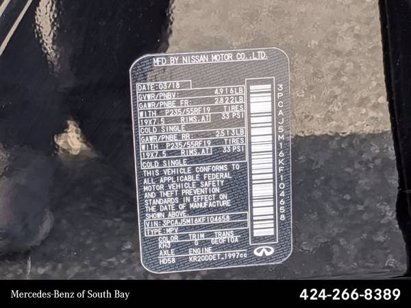 2019 INFINITI QX50 PURE SKU:KF104658 Wagon - cars & trucks - by... for sale in Torrance, CA – photo 24