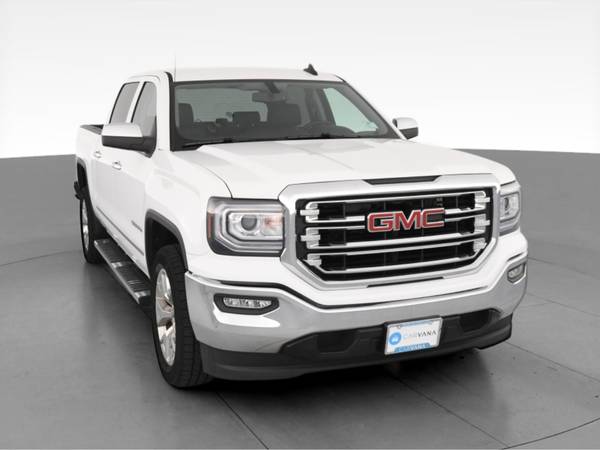 2018 GMC Sierra 1500 Crew Cab SLT Pickup 4D 5 3/4 ft pickup White -... for sale in Fort Collins, CO – photo 16