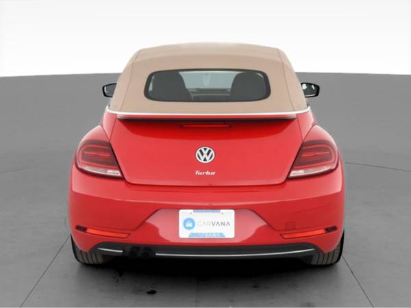 2018 VW Volkswagen Beetle 2.0T SE Convertible 2D Convertible Red - -... for sale in Winston Salem, NC – photo 9