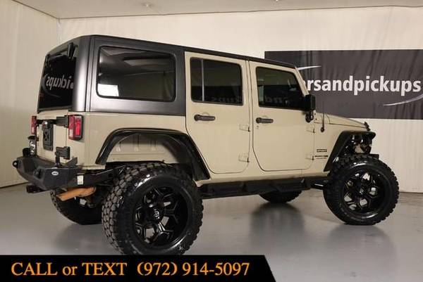 2018 Jeep Wrangler JK Unlimited Sport - RAM, FORD, CHEVY, DIESEL,... for sale in Addison, TX – photo 7