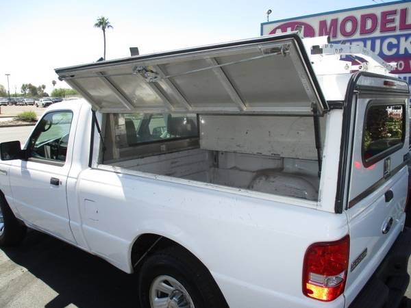 2011 Ford Ranger Regular Cab XL Pickup with Camper Shell and Ladder... for sale in Tucson, AZ – photo 9