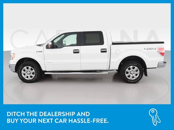 2013 Ford F150 SuperCrew Cab XLT Pickup 4D 5 1/2 ft pickup White for sale in Chattanooga, TN – photo 4