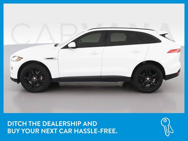 2017 Jag Jaguar FPACE 35t Premium Sport Utility 4D suv White for sale in NEWARK, NY – photo 4