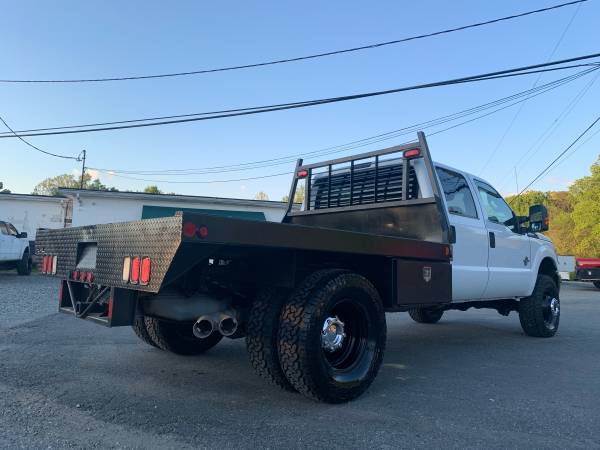 2015 Ford F-350 Crew Cab DRW Flatbed 4x4 - 6 7L Diesel - One Owner for sale in STOKESDALE, NC – photo 4