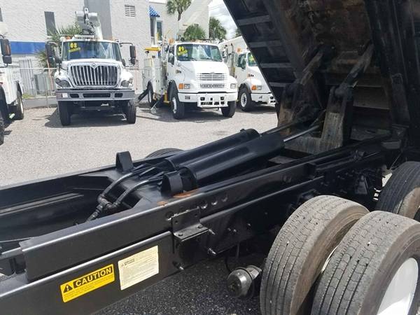 2003 INTERNATIONAL 7400 Tandem Axle Dump Truck CDL Required for sale in TAMPA, FL – photo 18