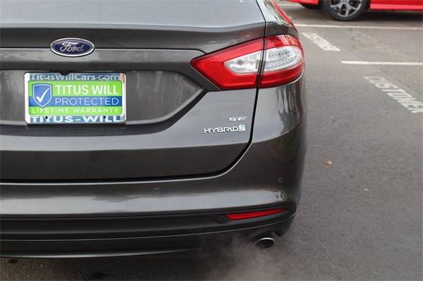 2016 Ford Fusion Hybrid Electric SE Sedan for sale in Tacoma, WA – photo 6