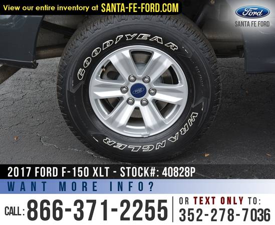 2017 Ford F150 XLT 4WD SYNC - Tonneau Cover - Cruise Control for sale in Alachua, GA – photo 8
