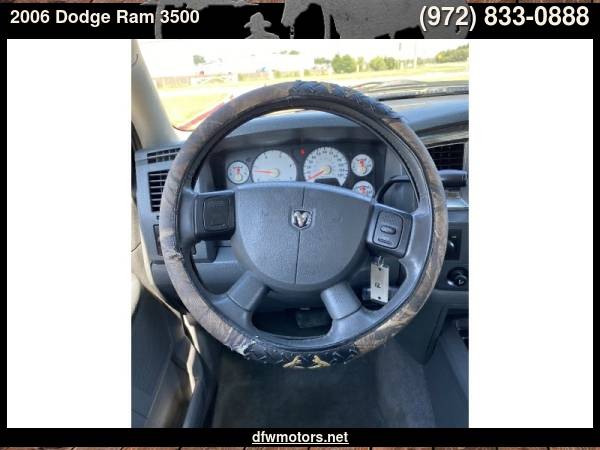 2006 Dodge Ram 3500 4WD Laramie 5.9 Diesel - cars & trucks - by... for sale in Lewisville, TX – photo 16