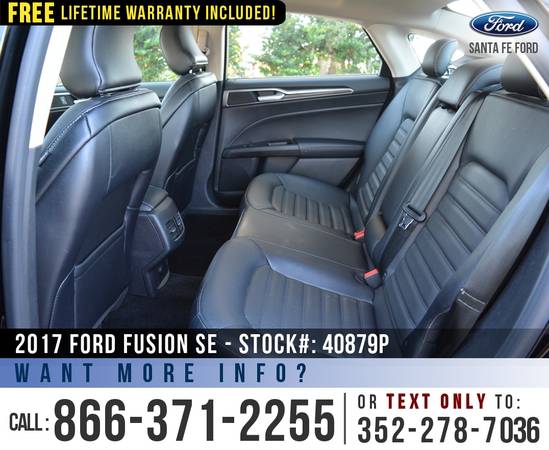 *** 2017 Ford Fusion SE *** Backup Camera - Ecoboost - Bluetooth -... for sale in Alachua, FL – photo 19