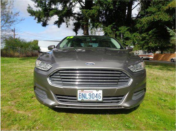 2013 Ford Fusion S Sedan 4D FREE CARFAX ON EVERY VEHICLE! for sale in Lynnwood, WA – photo 2