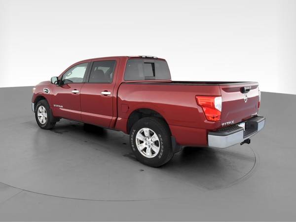 2017 Nissan Titan Crew Cab SV Pickup 4D 5 1/2 ft pickup Red -... for sale in Brooklyn, NY – photo 7