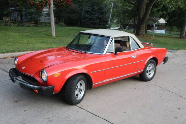 1981 Fiat Spider 2000 Convertible for sale in Washington, IA – photo 2