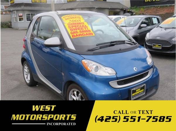 2008 Smart fortwo Passion Hatchback Coupe 2D for sale in Everett, WA – photo 4