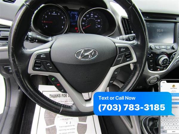 2014 HYUNDAI VELOSTER GLS (1 6 STD, STyle, Tech/1 6T) FS WE for sale in Stafford, District Of Columbia – photo 14