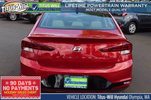 2019 Hyundai Elantra Value Edition Sedan - cars & trucks - by dealer... for sale in Olympia, WA – photo 6