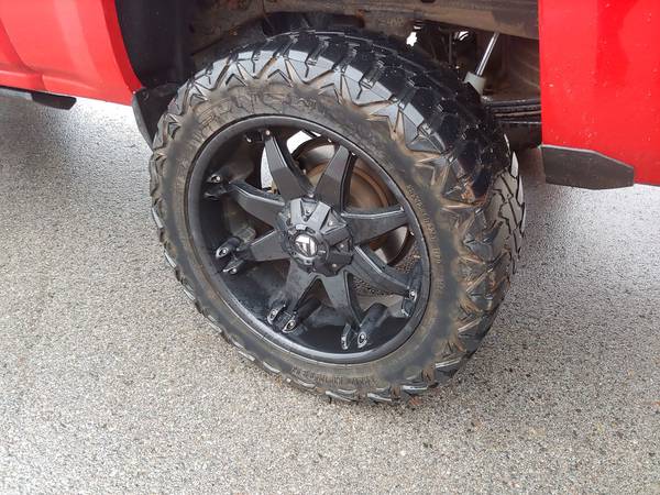 2014 CHEVROLET SILVERADO CREW CAB 4X4 LIFTED! WHEELS! LEATHER! 1... for sale in Norman, KS – photo 5