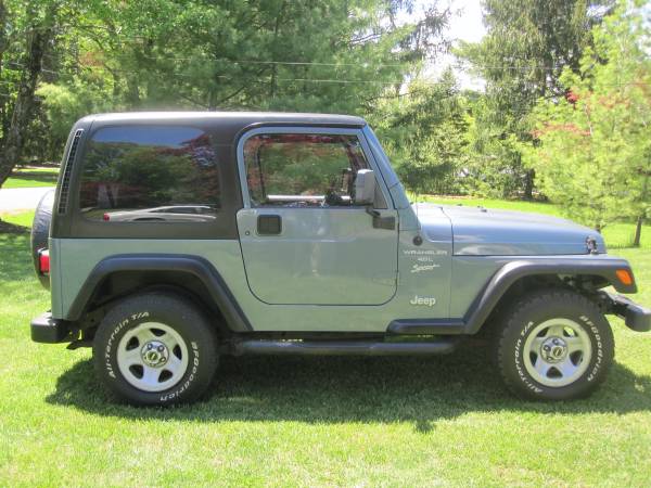 1999 Jeep Wrangler Sport MINT CONDITION - - by for sale in Bridgewater, NJ – photo 4