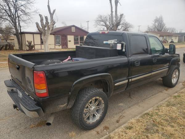 2002 crew cab duramax - cars & trucks - by owner - vehicle... for sale in Pampa, TX – photo 3