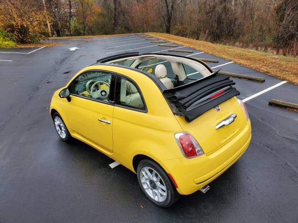 2013 Fiat 500c Convertible - cars & trucks - by dealer - vehicle... for sale in Newton, NC – photo 4