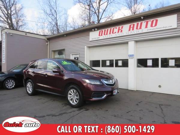 2016 Acura RDX AWD 4dr Tech Pkg with - - by dealer for sale in Bristol, CT – photo 2