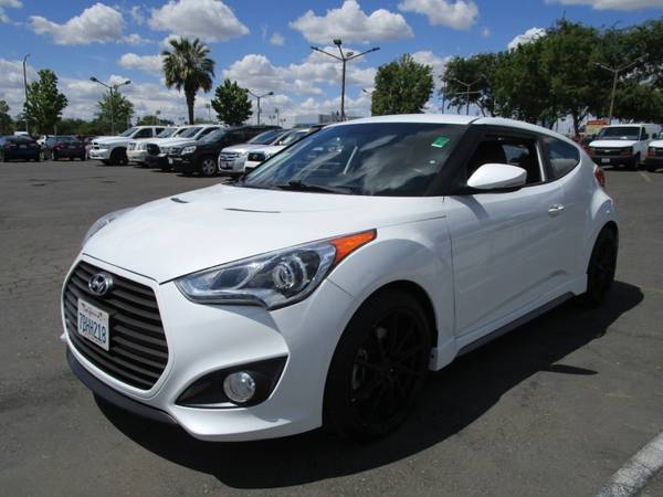 2013 Hyundai VELOSTER TURBO - 6 SPEED MANUAL TRANSMISSION - LEATHER for sale in Sacramento , CA – photo 2