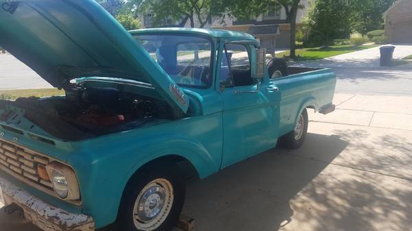 1963 FORD F-100 - cars & trucks - by owner - vehicle automotive sale for sale in Bloomingdale, IL – photo 6