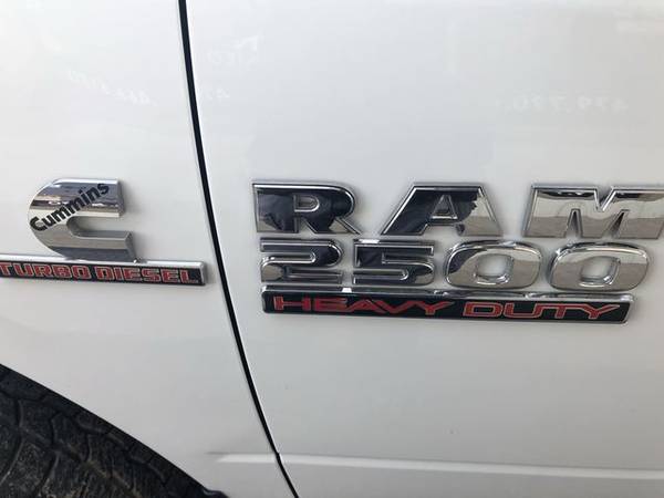 2017 RAM 2500 Tradesman Crew Cab LWB pickup White for sale in Bethel Heights, AR – photo 15