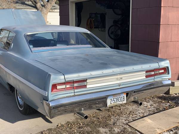 1968 Plymouth Fury - cars & trucks - by owner - vehicle automotive... for sale in Great Falls, MT – photo 2