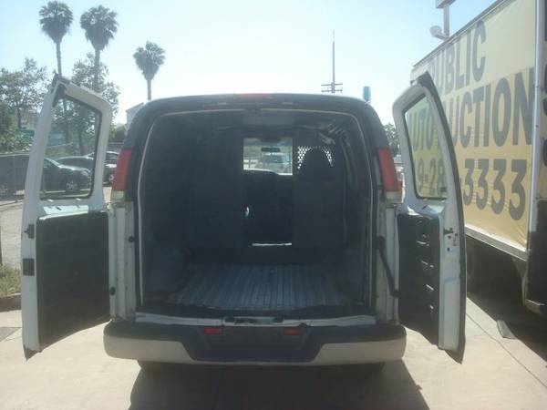 2002 Chevrolet Express Cargo Van Public Auction Opening Bid for sale in Mission Valley, CA – photo 10