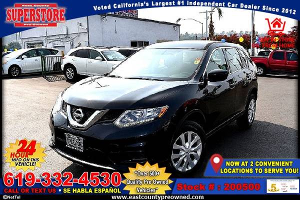2016 NISSAN ROGUE S SUV-EZ FINANCING-LOW DOWN! - cars & trucks - by... for sale in El Cajon, CA – photo 9