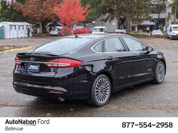 2018 Ford Fusion Hybrid Titanium SKU:JR115482 Sedan - cars & trucks... for sale in Bellevue, OR – photo 6