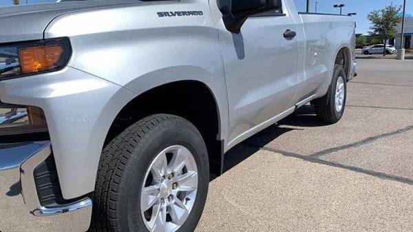 2020 Chevy Chevrolet Silverado 1500 Work Truck pickup Silver Ice for sale in El Paso, TX – photo 5