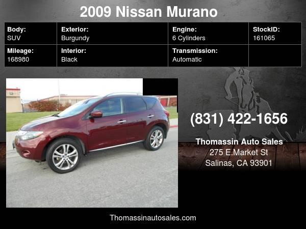 2009 Nissan Murano AWD 4dr S - - by dealer - vehicle for sale in Salinas, CA