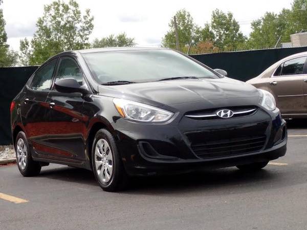 2017 Hyundai Accent Value Edition sedan Black - - by for sale in Waterford Township, MI – photo 6