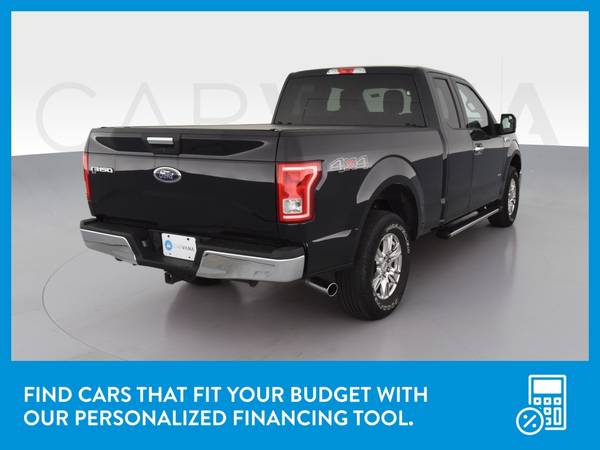 2015 Ford F150 Super Cab XLT Pickup 4D 6 1/2 ft pickup Black for sale in Alexandria, MD – photo 8