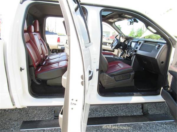 2013 FORD F150 LIMITED, White APPLY ONLINE - BROOKBANKAUTO COM! for sale in Summerfield, VA – photo 4