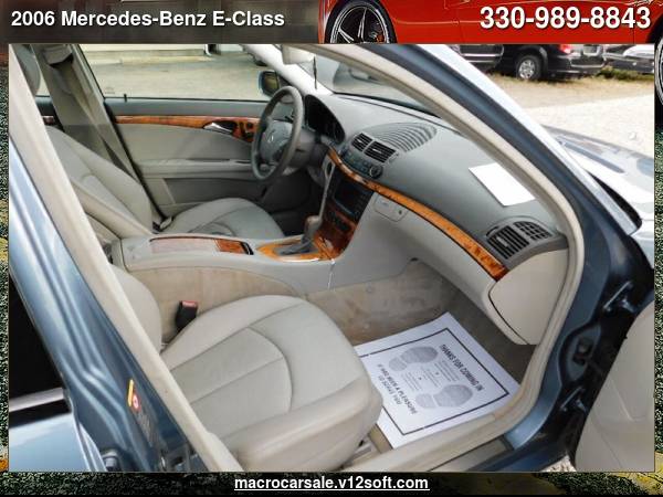 2006 Mercedes-Benz E-Class E 350 4dr Sedan with - cars & trucks - by... for sale in Akron, OH – photo 19
