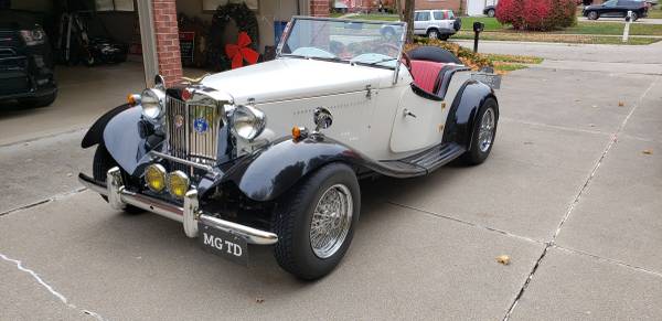 Classic 1952 MG TD Convertible - with only 1300 Miles for sale in Utica, MI – photo 12